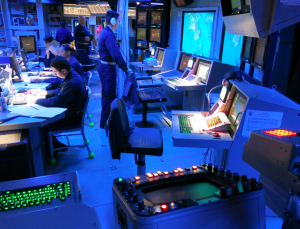 Command Information Center USS Nathan James