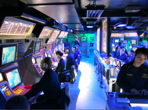Command Information Center USS Nathan James